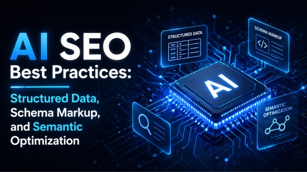 AI SEO Best Practices: Structured Data, Schema Markup, and Semantic Optimization
