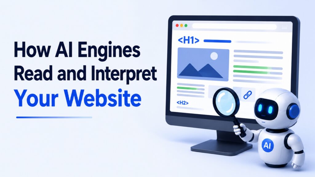 How AI Engines Read and Interpret Your Website?