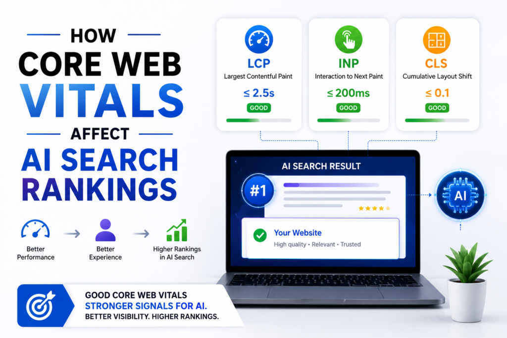 How Core Web Vitals Affect AI Search Rankings