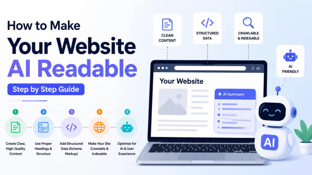 How to Make Your Website AI Readable (Step-by-Step Guide)