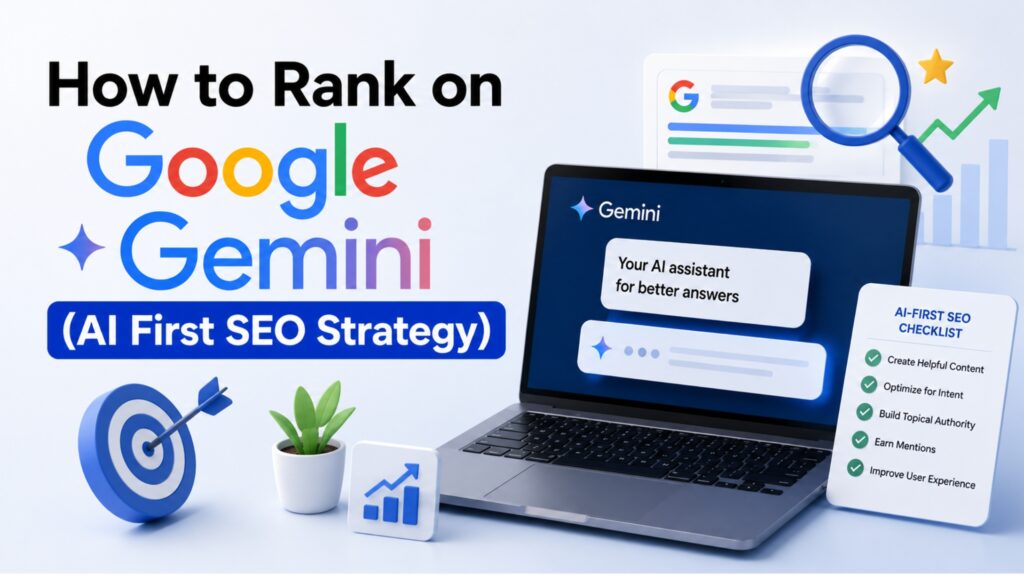 How to Rank on Google Gemini (AI First SEO Strategy)